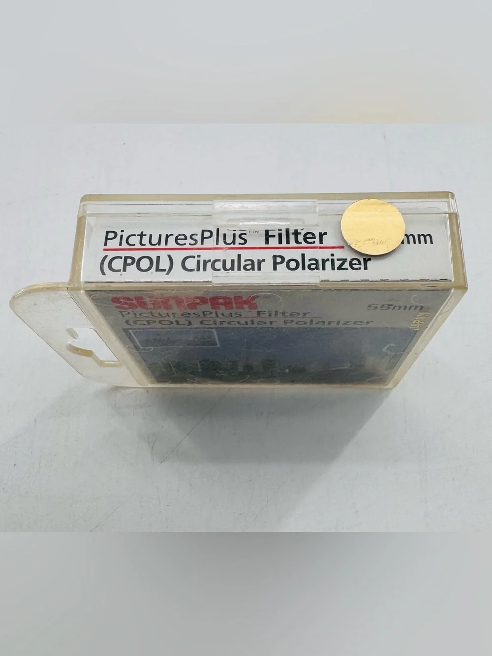 Sunpak Picture Plus Filter, (CPOL) Circular Polarizer 55MM Sealed Camera Photo